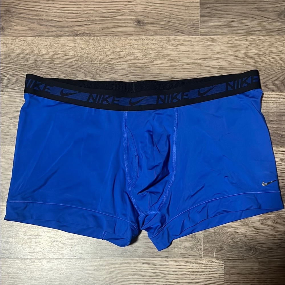 Nike Blue Performance Boxer Briefs